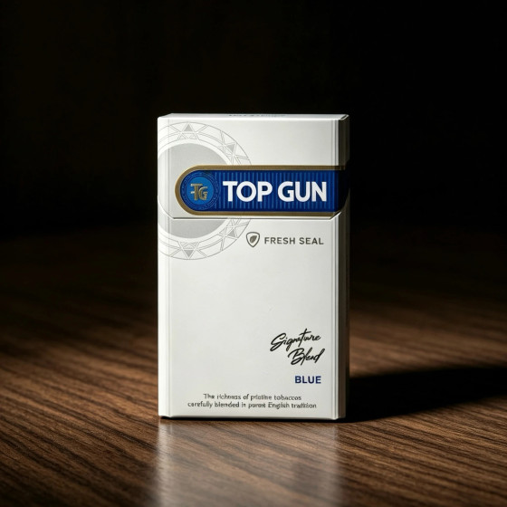 Top Gun Blue 20s Cigarettes X 10 Packs _ 1 Carton