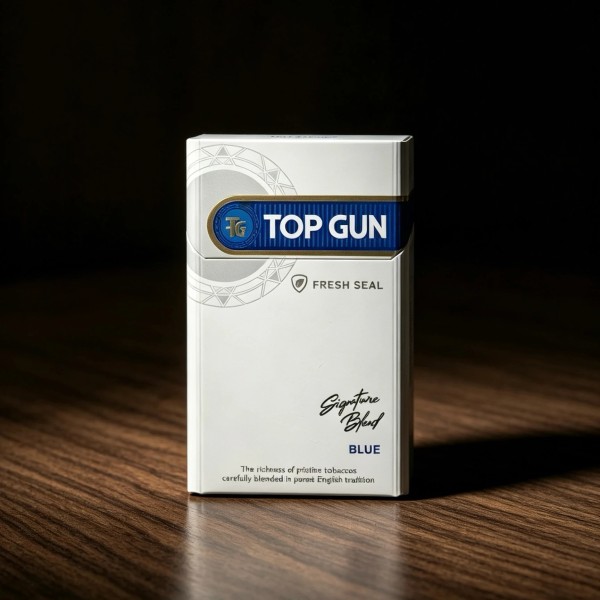 Top Gun Blue 20s Cigarettes X 10 Packs _ 1 Carton
