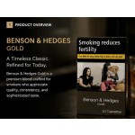 Benson & Hedges Gold 20s Cigarettes x 10 Packs _ 1 Carton