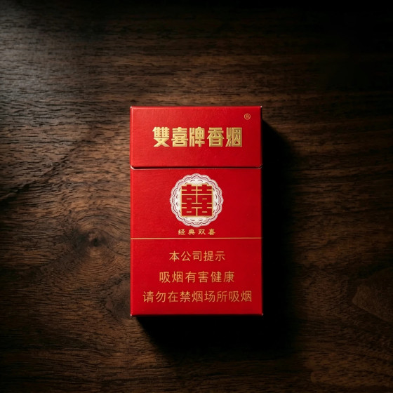 Double Happiness brand cigarettes, 20 cigarettes per pack x 10 packs_ 1carton