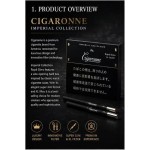 Cigaronne Imperial Collection Royal Slims XL Filter 20 cigarettes per pack x 10 packs_ 1carton