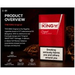 The King Original Red 20s Cigarettes x 10 Packs _1 Carton