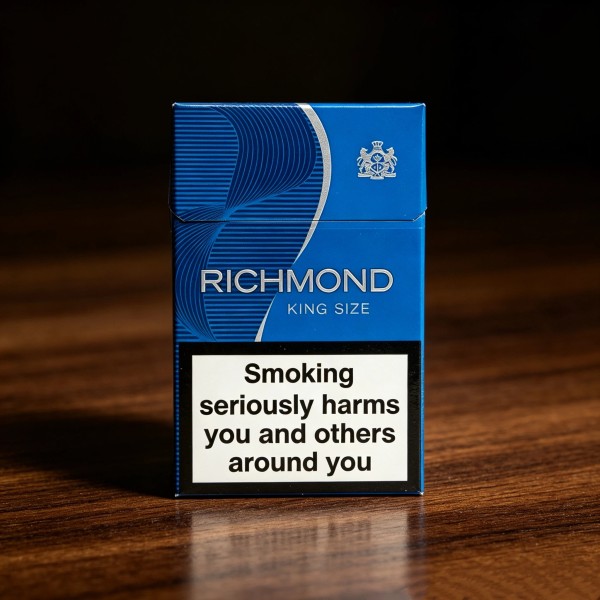 Richmond Real Blue King Size20s Cigarettes x 10 Packs _1 Carton