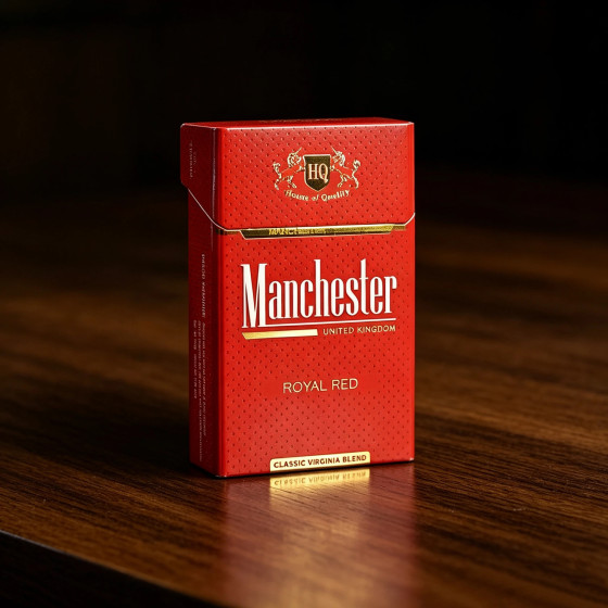 Manchester Royal Red 20 sticks × 10 packs _ 1 carton