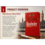 Manchester Royal Red 20 sticks × 10 packs _ 1 carton