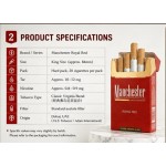 Manchester Royal Red 20 sticks × 10 packs _ 1 carton