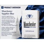 Manchester Sapphire Blue 20s Cigarettes x 10 Packs _1 Carton