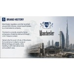 Manchester Sapphire Blue 20s Cigarettes x 10 Packs _1 Carton