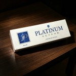 Platinum Blue Label 20-cigarette pack x 10 packs_carton