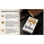 Marlboro Gold(US) 10mg ,20s Cigarettes x 10 Packs _1 Carton