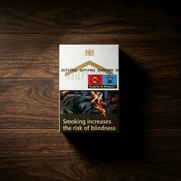 Marlboro Gold Duty Free Edition 20S Cigarettes X 10 Packs _1 Carton