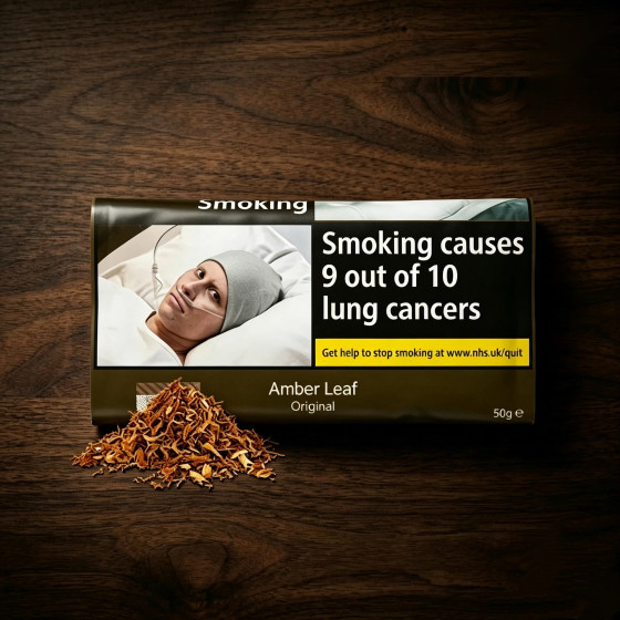 Amber Leaf Hand Rolling Tobacco 50Gx5 Packs