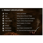 Amber Leaf Hand Rolling Tobacco 50Gx5 Packs