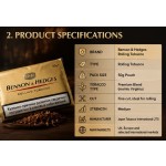 Benson & Hedges Hand Rolling Tobacco 50Gx5 Packs