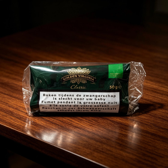 Golden Virginia Green Hand Rolling Tobacco 50Gx5 Packs