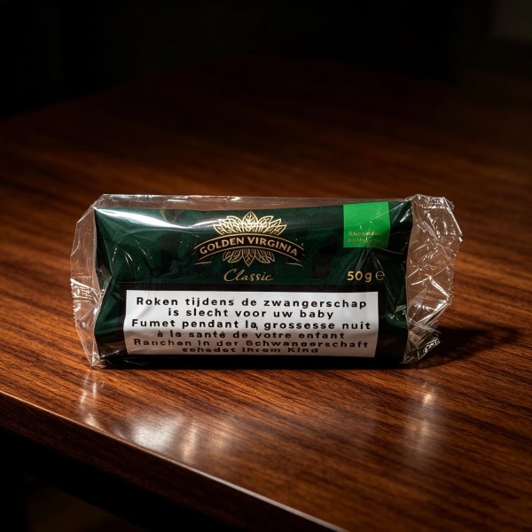 Golden Virginia Green Hand Rolling Tobacco 50Gx5 Packs