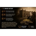 Golden Virginia Green Hand Rolling Tobacco 50Gx5 Packs