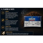 Drum Original Blue Hand Rolling Tobacco 50G_5 Packs(Japan)