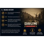 Drum Original Blue Hand Rolling Tobacco 50G_5 Packs(Japan)