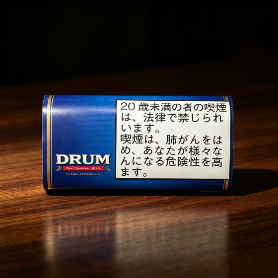 Drum Original Blue Hand Rolling Tobacco 50G_5 Packs(Japan)