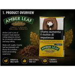 Amber Leaf Black Hand-rolled Tobacco (Original Flavor) 50g x 5 packs