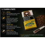 Amber Leaf Black Hand-rolled Tobacco (Original Flavor) 50g x 5 packs