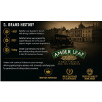 Amber Leaf Black Hand-rolled Tobacco (Original Flavor) 50g x 5 packs