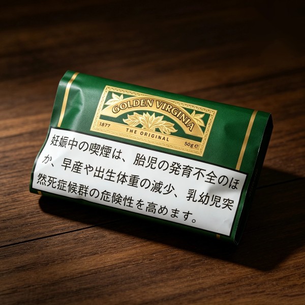 Golden Virginia Original Hand Rolling Tobacco 50G_5 Packs(Japan)