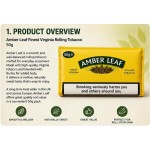 Amber Leaf Brand Yellow Hand-rolled Tobacco (Original Flavor) 50g x 5 packs