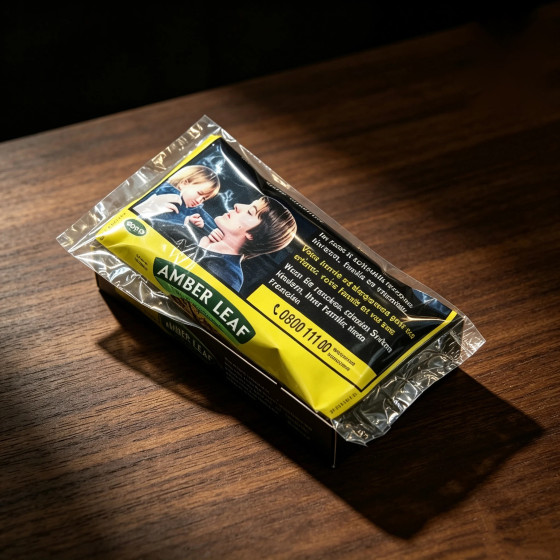 Amber Leaf Hand Rolling Tobacco 50Gx5 Packs（Belgian Version）