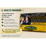 Amber Leaf Hand Rolling Tobacco 50Gx5 Packs（Belgian Version）